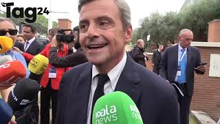 Calenda “Uscite da Azione Buona strada ma spiace il passaggio in maggioranza” [upl. by Adiol49]