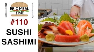 Sushi amp Sashimi in Tokyo  Eric Meal Time 110 [upl. by Abbe]