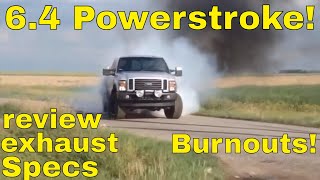 Buying a 64 Powerstroke  review acceleration straight pipe exhaust [upl. by Eelyac324]