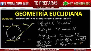 GEOMETRIA EUCLIDIANA CIRCUNFERENCIAS [upl. by Vizza]