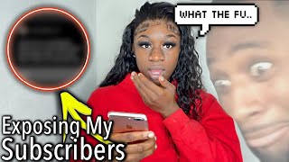 Exposing My Subscribers Deepest Darkest Confession Part 2 😳 [upl. by Afital150]