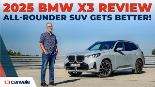 2025 BMW X3 Review  Bigger than Before with Futuristic Looks but theres a Catch [upl. by Inkster]