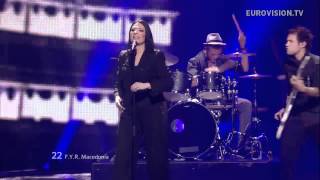 Kaliopi  Crno I Belo  Live  FYR Macedonia  Grand Final  2012 Eurovision Song Contest [upl. by Zephaniah]