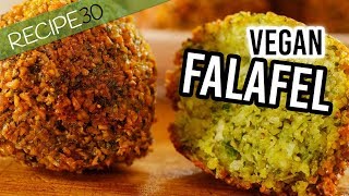 Falafel Recipe crunchy outside fluffy inside  Gluten free and vegan [upl. by Annenn828]