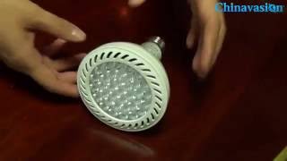 E27 LED Spotlight PAR30Y 36W 3200 Lumen Review  Chinavasion [upl. by Carlock]