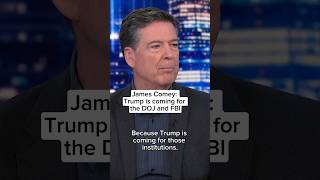 James Comey Trump is coming for the DOJ and FBI [upl. by Helfand]