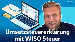 Umsatzsteuererklärung mit WISO Steuer  WISO Steuer Tutorial zur Steuererklärung 2024 [upl. by Chastity]