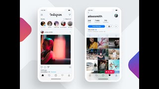 Part  2 Instagram Home Page UI  Angular  Ionic  Bootstrap [upl. by Jimmie]