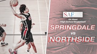 2024 Springdale High School Basketball  Springdale vs Northside [upl. by Idnek]