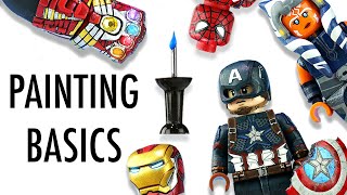 How To Make Custom LEGO Minifigs  Painting Basics EP1 [upl. by Bourn320]