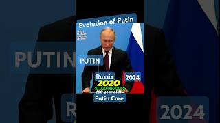 Evolution of Putin 🇷🇺 putin russia evolution 2024 ukraine trump usa zelensky eu core [upl. by Grondin731]