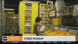 North Texas Amazon warehouses gear up for Cyber Monday [upl. by Underwood]