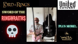 UC Sword of the Ringwraith  Unboxing amp Review lotr nazgul sword wetaworkshop frodo [upl. by Burtis]