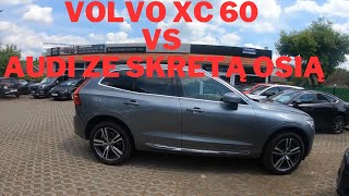 VOLVO XC60 VS AUDI ZE SKRETĄ OSIĄ [upl. by Niuqauj401]