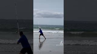 Surfcasting in oceano surfcasting orata oceano francia [upl. by Ardnoik]