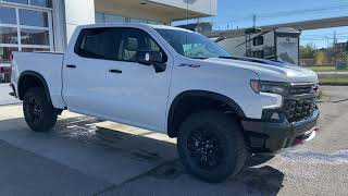 White 2024 Chevrolet Silverado 1500 ZR2 Review Calgary AB  Wolfe Calgary [upl. by Alabaster]