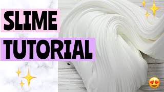 HOW TO MAKE SLIME Simple amp Easy Slime Recipe  2 Minute Easy Slime Tutorial Glue and Borax Slime [upl. by Drarej]