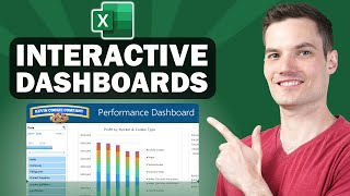 📊 How to Build Excel Interactive Dashboards [upl. by Tomasina]