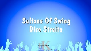 Sultans Of Swing  Dire Straits Karaoke Version [upl. by Llerej]