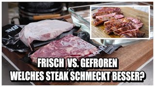 Qualitätsverlust durch Einfrieren Schmeckt frisches Fleisch besser als Aufgetautes [upl. by Oirasec571]