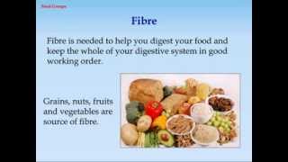 Food Groups Protein Carbohydrate Fats and Fibre [upl. by Damas373]