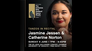 TANZOS Artist Recital Soprano Jasmine Jessen with pianist Catherine Norton [upl. by Hauhsoj]