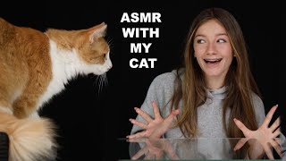 ASMR WITH MY CAT [upl. by Naryb354]