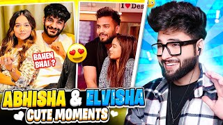 ABHISHA and ELVISHA Moments 😍 in BIGBOSS  Fukra insaan and Manisha BIG BOSS MEMES REVIEW 😍 [upl. by Asamot]