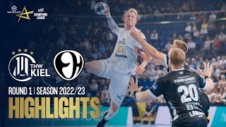 MOTW THW Kiel vs Elverum  HIGHLIGHTS  Round 1  Machineseeker EHF Champions League 202223 [upl. by Chantal]