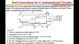 Testability of VLSI Lecture 10  Delay Testing [upl. by Nebur]