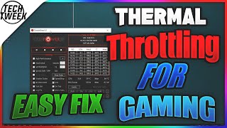 Thermal Throttling  Easy Fix 🔧  ThrottleStop  UPDATED NoLags [upl. by Mansoor59]