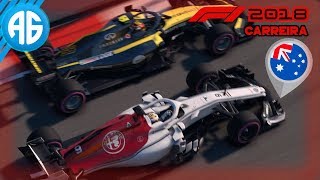 F1 2018 1 GP DA AUSTRÁLIA  FOI BRIGA DO COMEÇO AO FIM PortuguêsBR [upl. by Eniamraj]