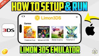 Limon 3DS Emulator  SetupBest Setting Gameplay  New 3DS Emulator for iOS [upl. by Vipul190]