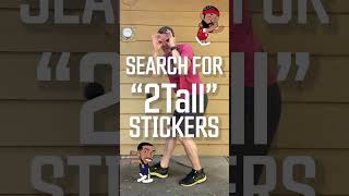 2Tall has MORE NBA stickers [upl. by Tonya]