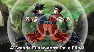 GOKU e GOHAN Fazem a FUSÃO pela Primeira Vez Teorias [upl. by Grosz]