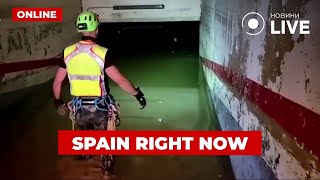 😱 Rescuers pull HUNDREDS of people from UNDERWATER Terrible flooding in Spain in LIVE  НовиниLIVE [upl. by Ecyle611]