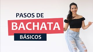 Aprende 4 pasos de BACHATA  100 recomendado [upl. by Meenen]