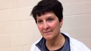 Edwardsville Coach Lori Blade [upl. by Etolas]