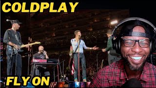 COLDPLAY INVITES FAN ON STAGE TO PERFORM quotO FLY ONquot LIVE  UNFORGETTABLE MOMENT [upl. by Eesdnyl573]