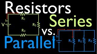 Resistors in Electric Circuits 1 of 16 Series vs Parallel [upl. by Borchers]