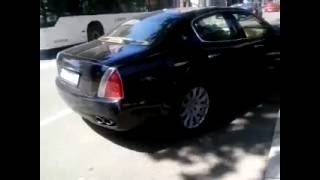 Maserati Quattroporte Acceleration sound  Niš [upl. by Millda720]