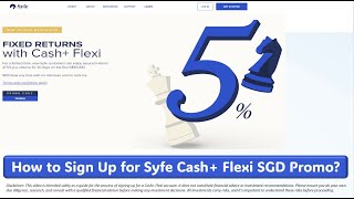 How to Sign Up for Syfe Cash Flexi SGD Promo [upl. by Hedley830]