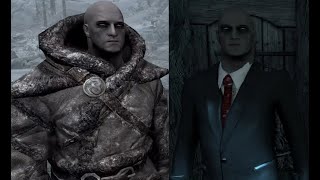 The Elder Scrolls V Skyrim  Hitman Agent 47 [upl. by Etteneg983]