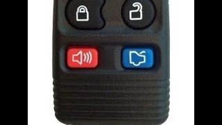 easy how to program keyless remote entry for 9498 Mustang key fob programming HD [upl. by Melonie96]