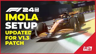 F1 24 Imola Car Setup Updated Post Handling Patch [upl. by Dodge]