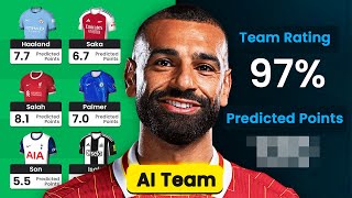 BEST GW10 TEAM  FPL GW10 AI TEAM REVEAL  Fantasy Premier League 202425 [upl. by Giddings]