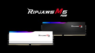 Ripjaws M5 RGB Series DDR5 Memory Launch Trailer [upl. by Publea]