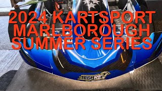 2024 Kartsport Marlborough Summer Series Rnd 1 heat 3 [upl. by Yarehs]