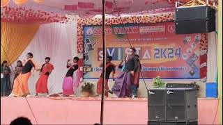 Group Dance Performance 🥵 in SVISTA PROGRAM 🤟viralvideo dancechoreography famousyoutubevideoclg [upl. by Enelyak]