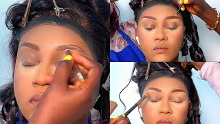 HOW TO DRAW EYEBROWS AFTER FOUNDATION APPLICATION  DETAILED RECENT BROWS TUTORIAL [upl. by Halak]